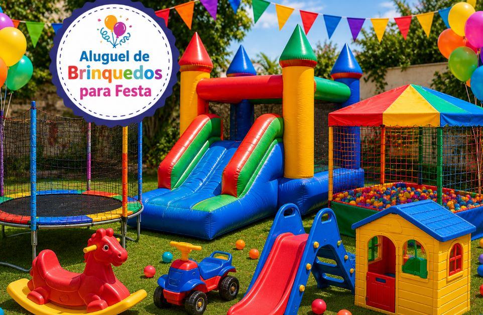 Por que alugar brinquedos para festas infantis é a melhor escolha